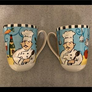 222 Fifth Happy Chef Mugs